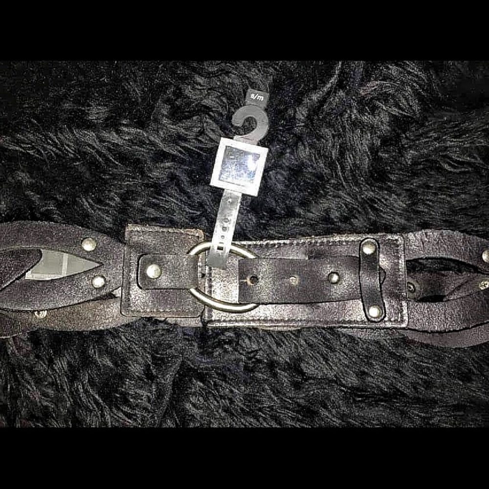 NWT! Leather Belt  Size S/M
